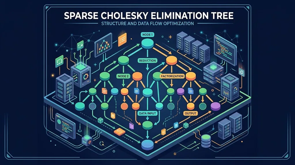 Sparse Cholesky Elimination Tree: En Nyckel till Effektiv Databehandling