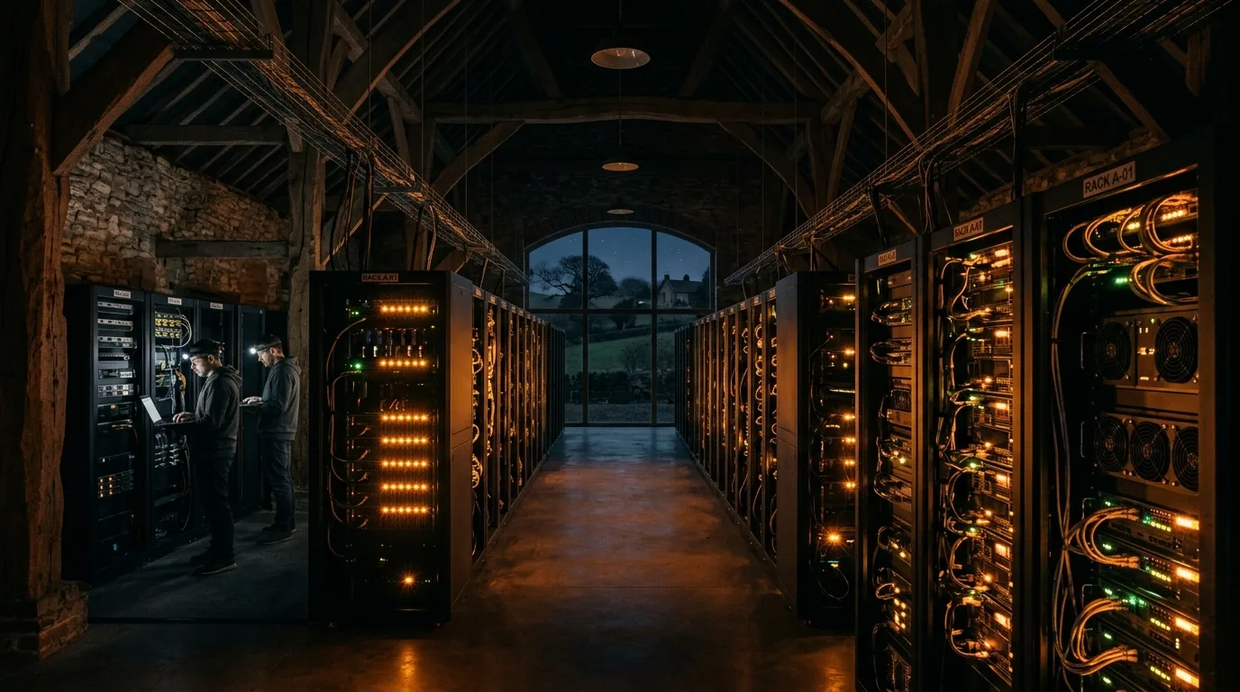 AI-datacenter flyttar till landsbygden: En strategi för att undvika stadsregleringar