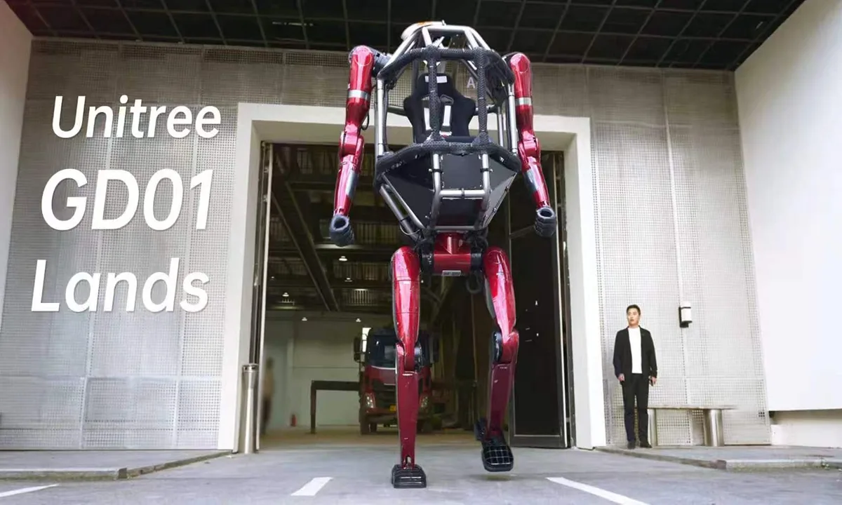 Unitree GD01: En konsumentvänlig mecha som revolutionerar robotikens framtid