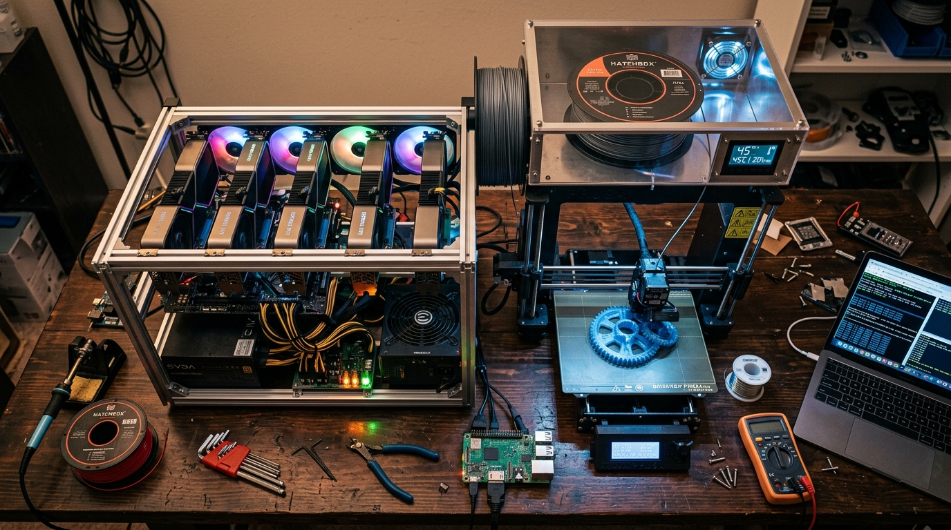 Innovativ 3D-skrivartork kombinerar Bitcoin-mining med filamenttorkning