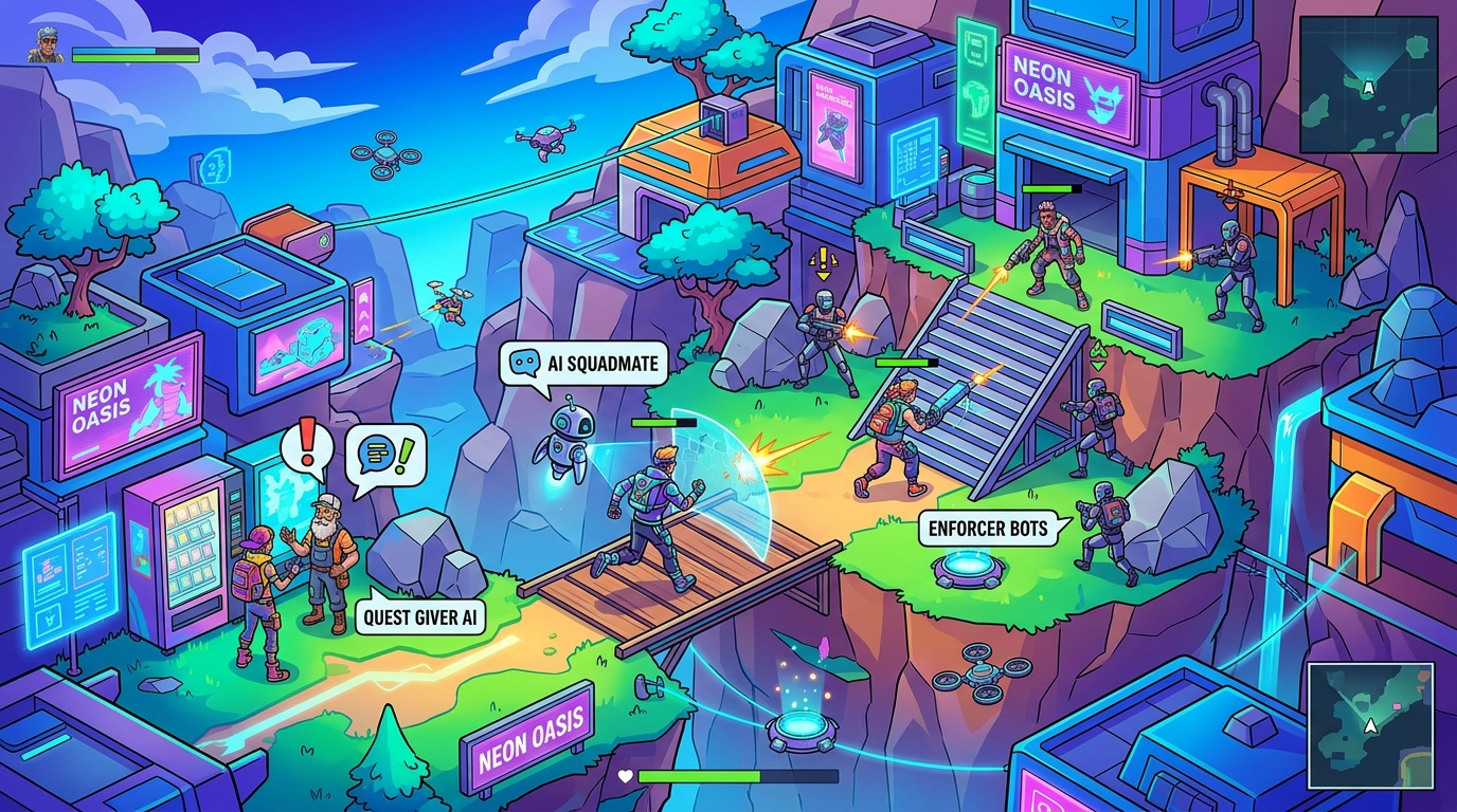 AI-karaktärer tar plats i Fortnite – en ny era för spelupplevelser