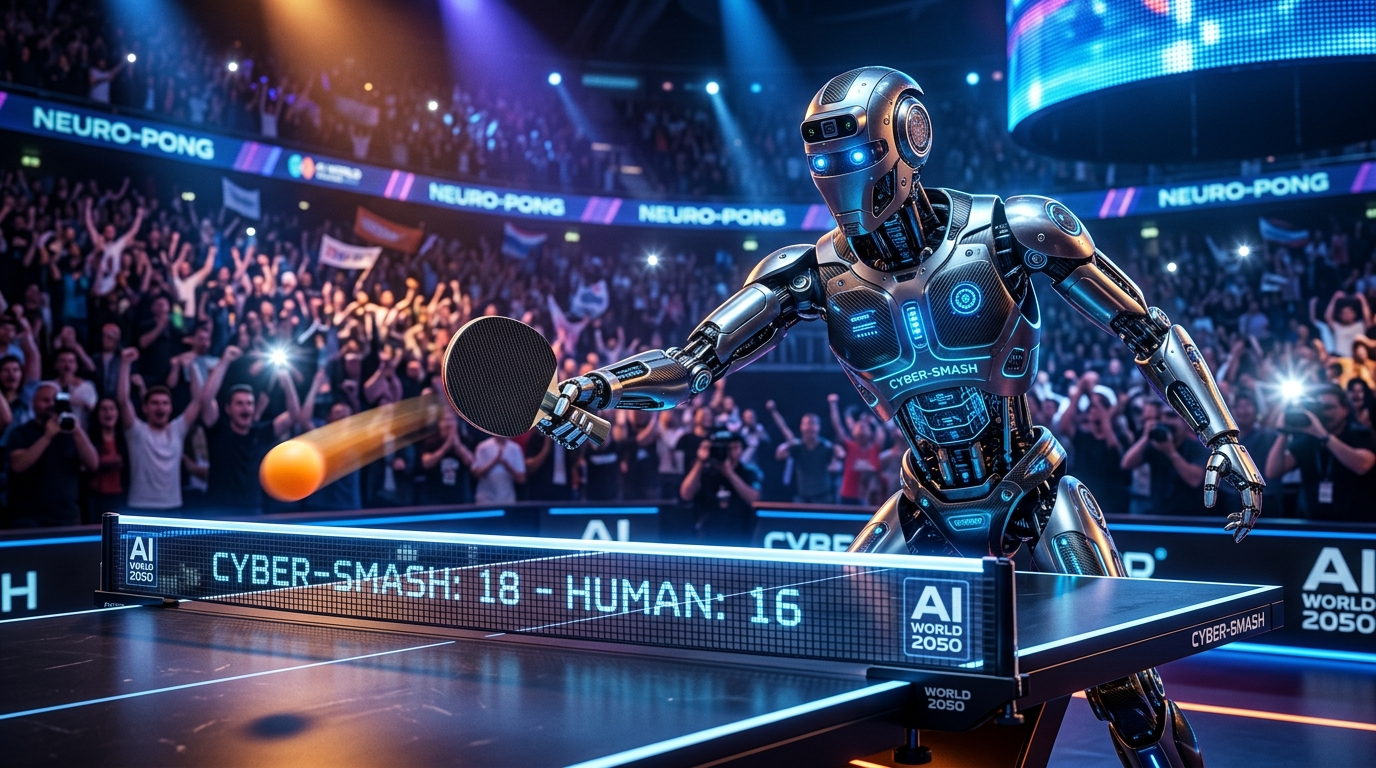Sony revolutionerar bordtennis med AI-roboten 'Ace'