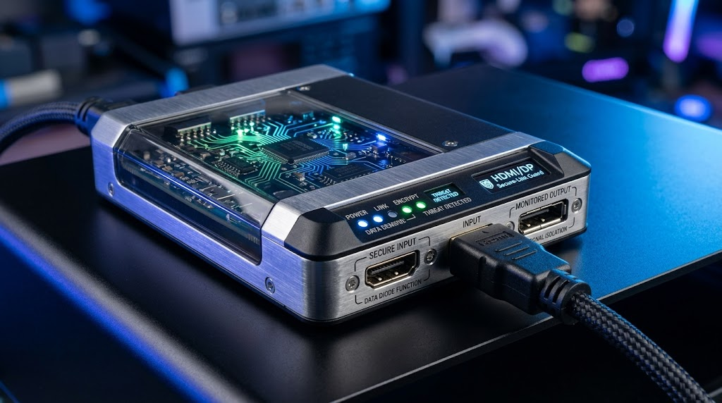 Nytt brittiskt säkerhetsverktyg skyddar mot cyberattacker via HDMI-kablar