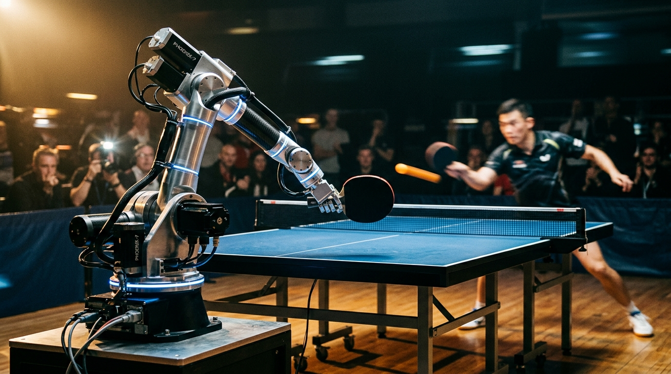 Sony AI slår pingisproffs: Ett genombrott för robotik och artificiell intelligens