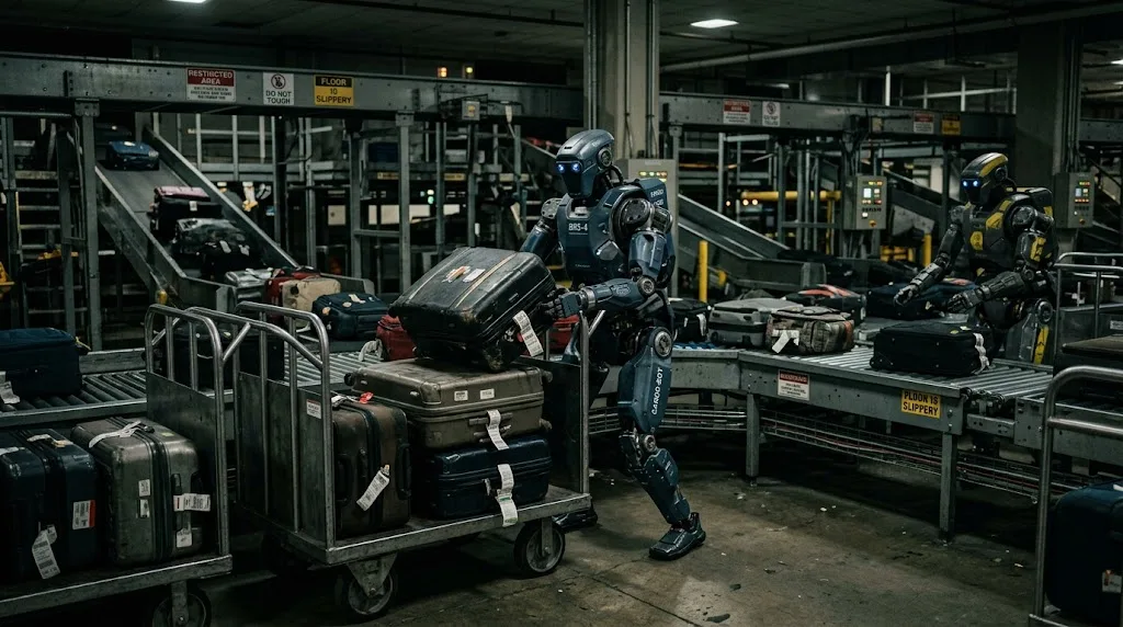 Robotar tar över bagagehanteringen på Haneda flygplats – en framtidsspaning
