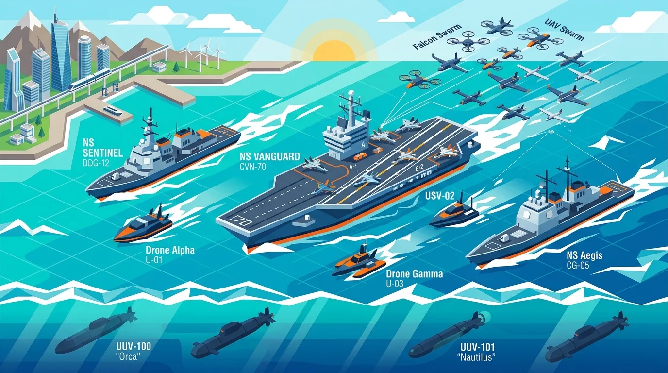 Royal Navys 'Hybrid Navy' - Framtidens Marina Försvar