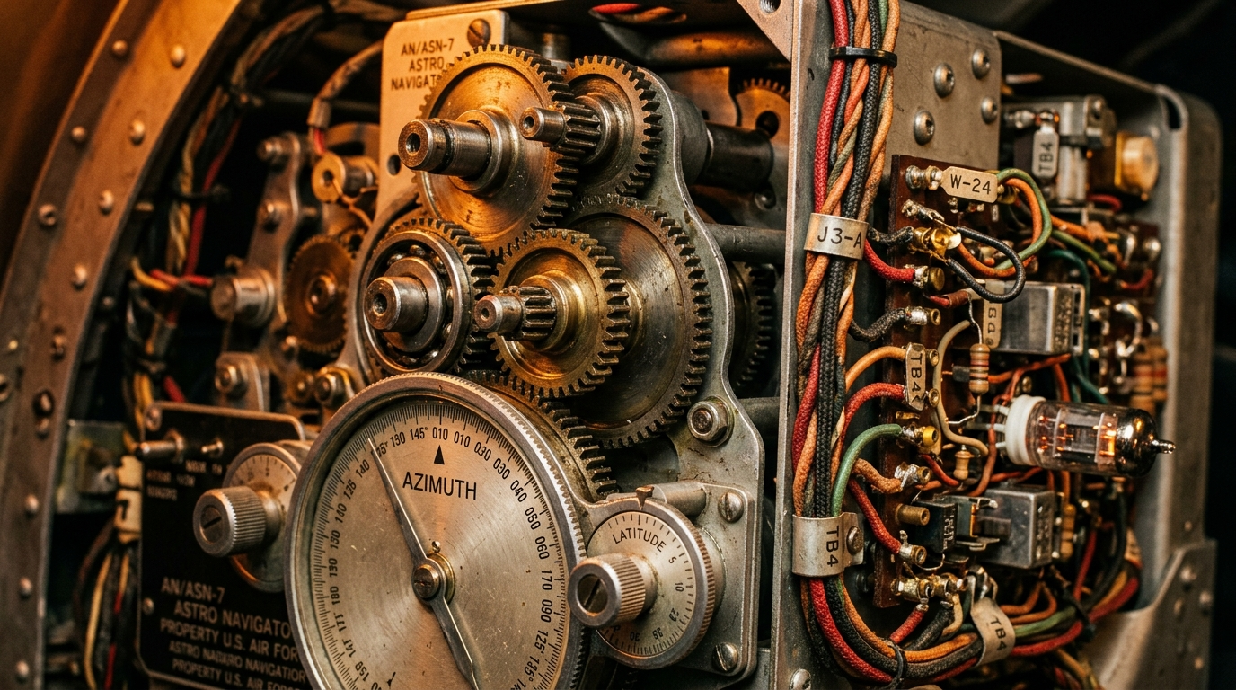 Historisk Teknik i B-52:ans Stjärnspårare: Den Elektromekaniska Vinkelberäknarens Roll
